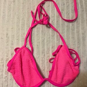 Vibrant Pink Bikini Top